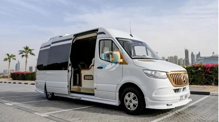 luxury van rental in uae