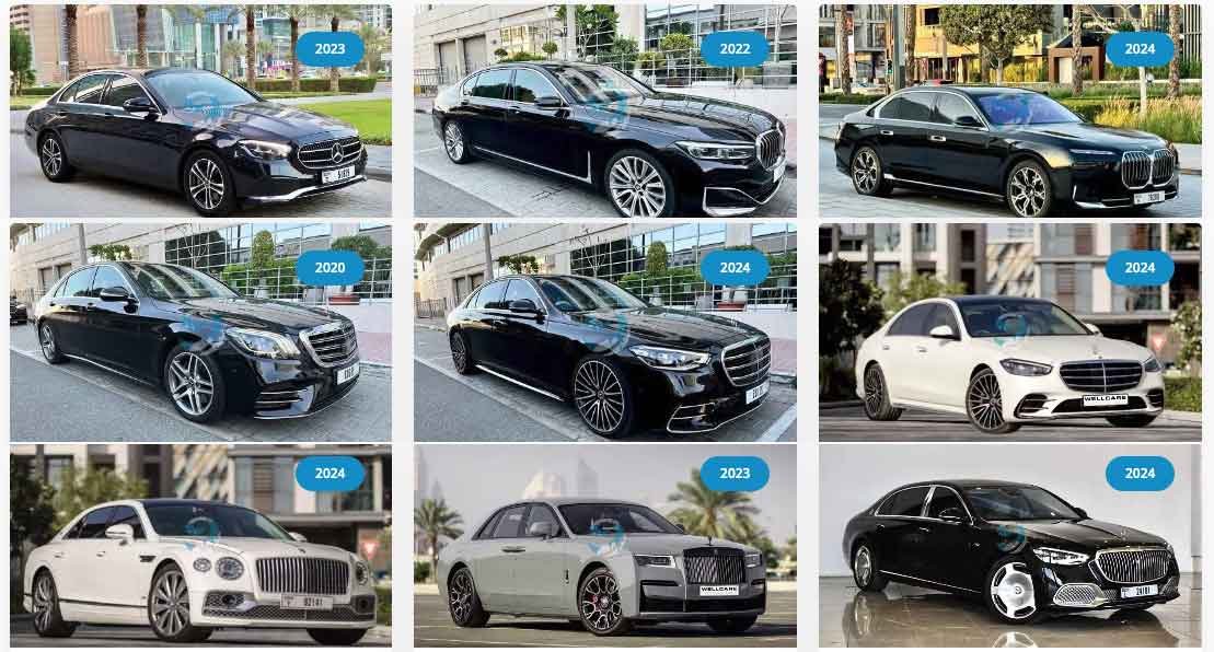 Sedan Car Rental with Chauffeur - Click World Tours